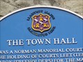 Image for Town Hall - Blue Plaque - Llantwit Major, Wales.
