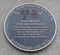 Image for Tyne Bridge 75th Anniversary - Newcastle-Upon-Tyne, UK