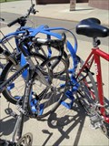 Image for Faces and Criss Cross Bike Racks, Auraria Campus - Denver, CO