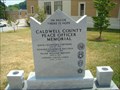 Image for Caldwell County Peace Officer Memorial - Lenior, NC