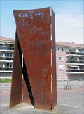 Image for Iron abstract sculpture in Waalre (settlement Aalst), Netherlands.
