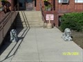 Image for Pair of Lions at Cherokee County Courthouse - Centre, AL