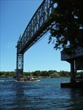 Image for LONGEST - Verticle Lift Bridge Built by a Government Agency - Cape Cod Canal Railroad Bridge  -  Buzzard's Bay, MA