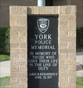 Image for York Police Memorial -- York, NE