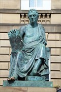 Image for David Hume's Statue - Edinburgh, Scotland