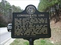 Image for Confederate Line - GHM 110-11 - Paulding Co., GA