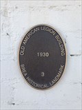 Image for Old American Legion Building - 1930 - Brea, CA