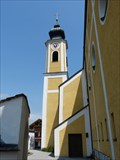 Image for Glockenturm der katholischen Pfarrkirche St. Martin - Unterwössen, Lk Traunstein, Bayern, D