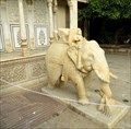 Image for White Marble Elephant - Jaipur, Rajasthan, India