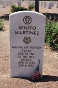 Image for Benito Martínez - Fort Bliss National Cemetery - El Paso, TX