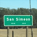 Image for San Simeon, California ~ Population 462