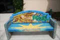 Image for Mermaid Mosaic Bench - Ft. Pierce, FL