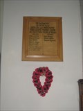 Image for Ardley & Fewcott Great War Memorial  Plaque - Oxon