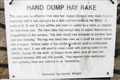 Image for Hand Dump Hay Rake - Heritage Homestead - Doniphan, MO