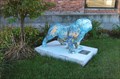 Image for Public art features Western Illinois University mascot - Macomb, IL