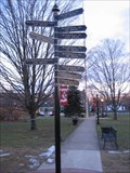 Image for Direction Arrows to the Mansfields of the World - Mansfield, MA