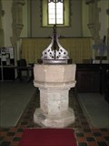 Image for Font - St Mary the Virgin Church, Therfield, Hertfordshire, UK