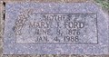 Image for 111 - Mary J. Ford - Sunnylane Cemetery - Del City, OK