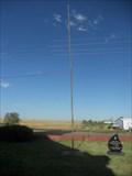 Image for St. Joseph's Church Bicentennial Flagpole - Liebenthal, KS