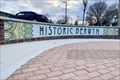 Image for Historic Berwyn wall mosaic and benches - College Park, Maryland