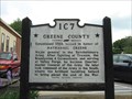 Image for Greene Co. / Hawkins Co. - 1C 7 - Relocated to Greeneville, TN