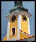 Image for Town Clock on old Town Hall, Lomnice nad Lužnicí, Czech Republic