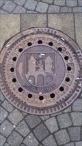 Image for Manhole cover in Most's centre (CZ)