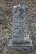 Image for OLDEST Marked Grave in Myrtle Springs Cemetery - Henderson County, TX