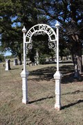 Image for Hillcrest Cemetery Arch -- Forney TX