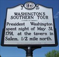 Image for J 97 Washington's Southern Tour