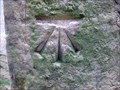 Image for Cut Bench Mark on Chiddingly Parish Church, Sussex.