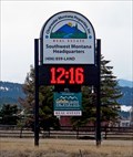Image for Clearwater Properties Inc. Time-Temp Sign - Philipsburg, MT