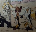 Image for Comic-walls in Brussels by Lucky Luke - Brussels, Begium