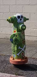 Image for Day of the Dead Hydrant - Brisbane, CA