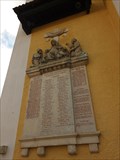 Image for Combined World War Memorial at St. Sebastian Church, Falkenstein - BY / Germany