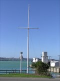 Image for Boat Harbour Flag Pole. Oamaru. New Zealand.