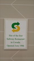 Image for First Subway Restaurant in Canada - St John's, Newfoundland