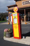 Image for Island Bikes gas pumps - South Bass Island, Ohio