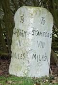 Image for milestone - Un-named Road, Barnsdale, Rutland, UK.