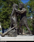 Image for The mythological wrestling match between Heracles and Antagoras - Kos town (Kos Island, Greece)