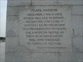 Image for President Franklin D. Roosevelt - National World War II Memorial - Washington, DC, USA