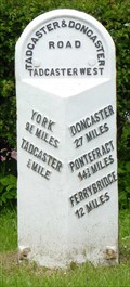 Image for Milestone - A162, Tadcaster, Yorkshire, UK.