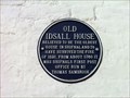 Image for Blue Plaque - Old Idsall House, Shifnal, Shropshire