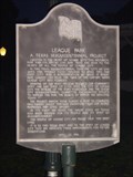 Image for League Park - a Texas Sesquicentennial Project