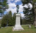 Image for Monument to Firefighters - Woodlawn Cemetery, Elmira, NY