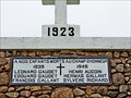 Image for Monument aux soldats morts au champ d'honneur - 1923 - Mont Carmel, PEI