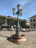 Image for Lamppost and fountain - Lund, Sweden