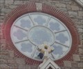 Image for Stained Glass Window above the door-St. Louis Parish Chapel - Clarksville MD