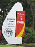 Image for Welcome to Te Kuiti.  North Is. New Zealand.