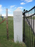 Image for Augusta Cemetery - WWI Memorial - Augusta, Montana